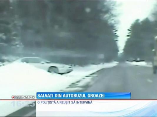 SUA: Momente terifiante pentru un grup de elevi aflat într-un autobuz şcolar