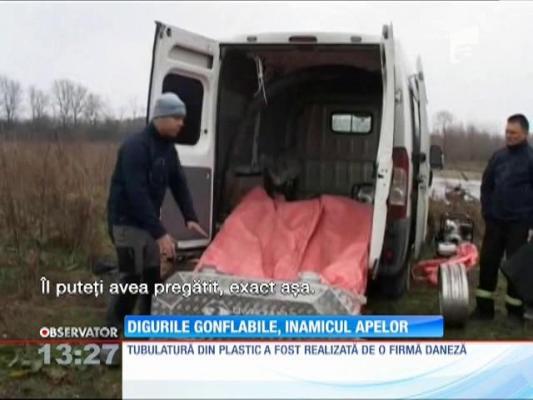 Digurile gonflabile, inamicul apelor