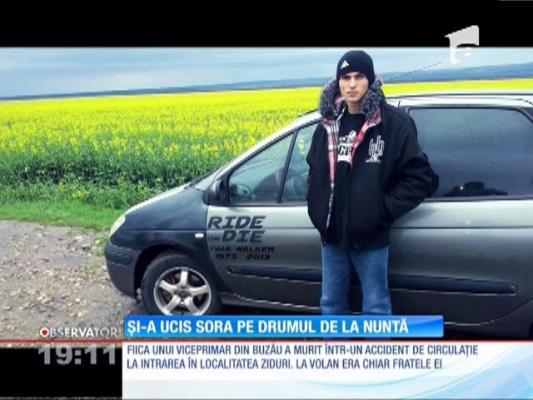 Și-a ucis sora pe drumul de la nuntă