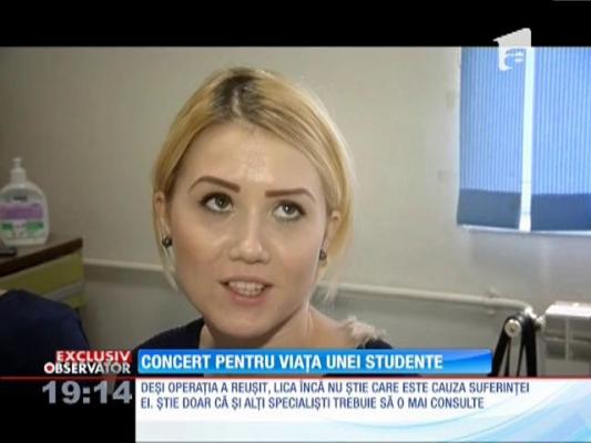 Concert caritabil pentru studenta la medicină