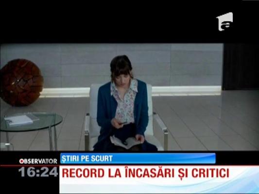 "Fifty Shades Of Grey" a doborat recordul la incasari, dar si la critici