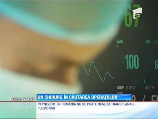 Vreau să salvez în România! Chirurgul toracic Adrian Ciuche, de la Spitalul Militar Central