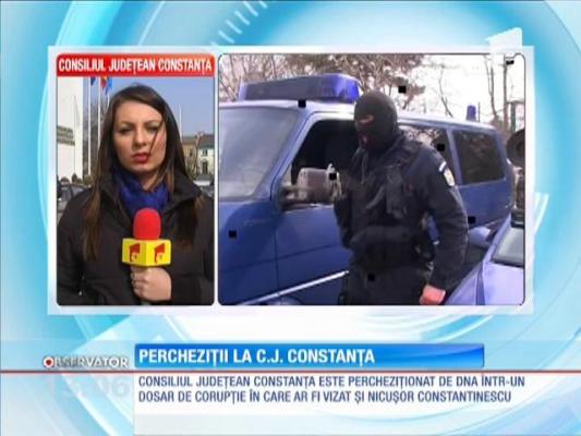 Percheziţii DNA la Consiliul Judeţean Constanţa