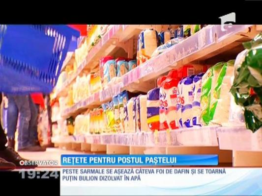 Rețete pentru postul Paștelui