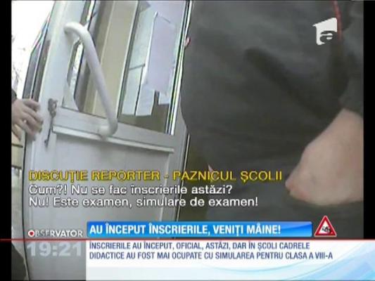 Înscrierile la clasa pregătitoare, amânate pentru câteva zile