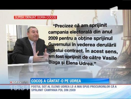 Elena Udrea, turnată la DNA de fostul soț, Dorin Cocoş!