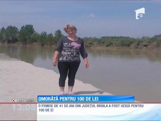 Femeie omorâtă pentru 100 de lei