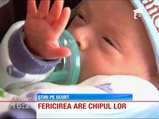 A adus recent pe lume tripleţi identici, concepuţi natural. Șansele sunt de una la un milion