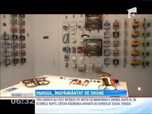 Trei jurnalişti Al Jazeera, reţinuţi la Paris pentru că utilizau o dronă