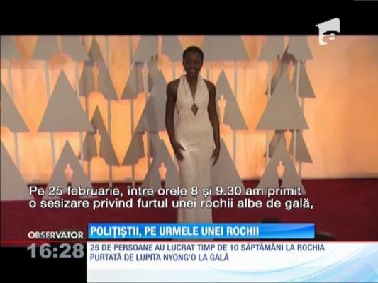 Rochie de 150.000 de dolari, purtată gală la premiilor Oscar, furată din camera de hotel