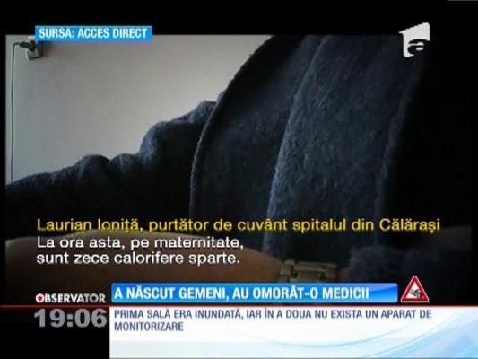 A născut gemeni, dar au omorât-o medicii