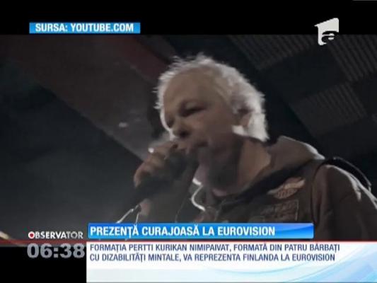 Trupă formată din muzicieni cu handicap mental, pe scena Eurovision