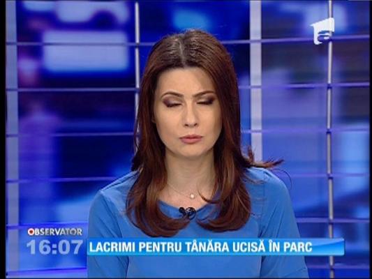 Lacrimi pentru Diana, eleva ucisă de fostul iubit într-un parc din Iași