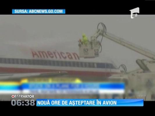 REVOLTĂTOR! Nouă ore de așteptare în avion