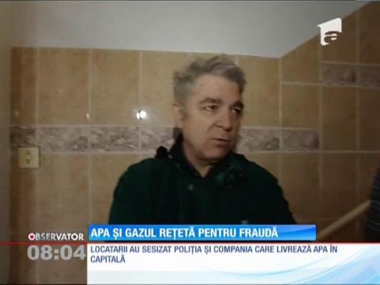 Apa şi gazul, reţete de fraudă în Capitală