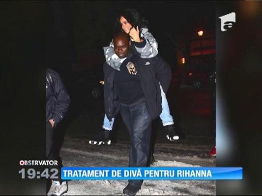 Tratament de divă pentru Rihanna