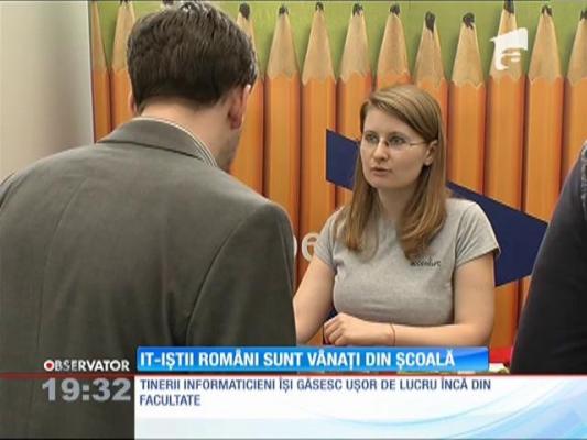 It-iştii români sunt furaţi de pe băncile facultăţii