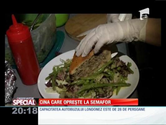 O cină într-un autobuz