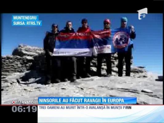 ALERTĂ! Ninsorile fac ravagii în Europa