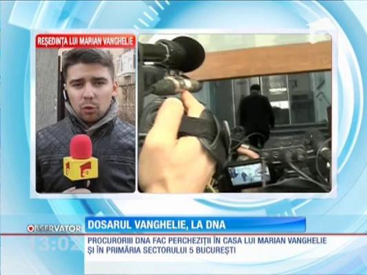 Percheziții DNA la locuința lui Marian Vanghelie și la Primăria sectorului 5