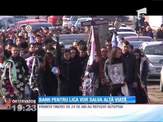 Banii pentru Lica vor salva altă viaţă