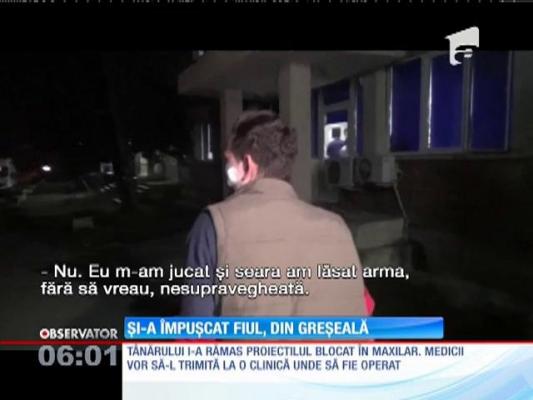 Şi-a împușcat fiul, din greșeală