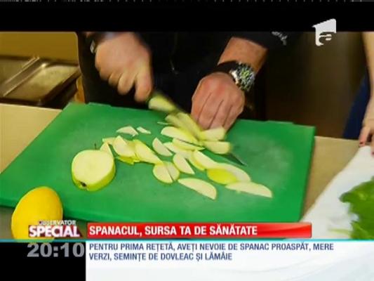 Special! Spanacul, sursa ta de sănătate