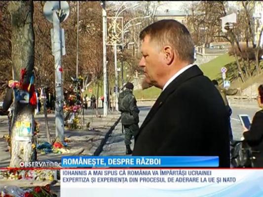 Românește, despre războiul din Ucraina