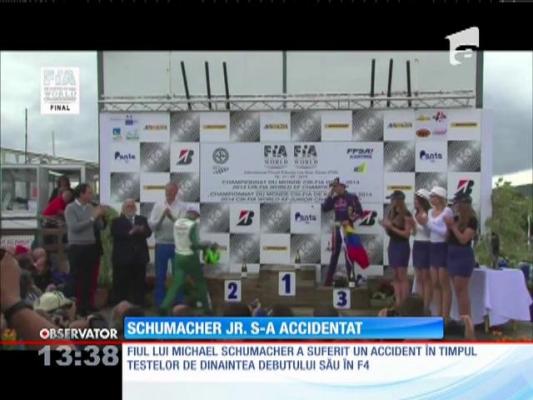 Michael Schumacher Jr. s-a accidentat