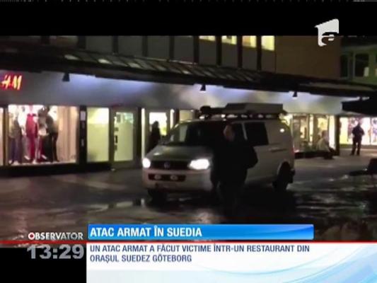 Focuri de armă și morți într-un restaurant din Suedia