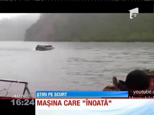 Mașina care ”înoată”!