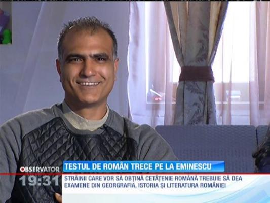 Testul de român trece pe la Eminescu