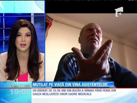 Caz şocant! Mutilat pe viață din vina asistentelor