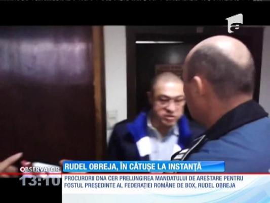 Rudel Obreja, în cătușe la instanță