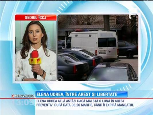 Zi mare pentru Elena Udrea! Ar putea scăpa de arest