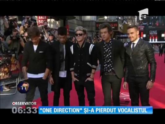 Trupa One Direction a rămas fără vocalist