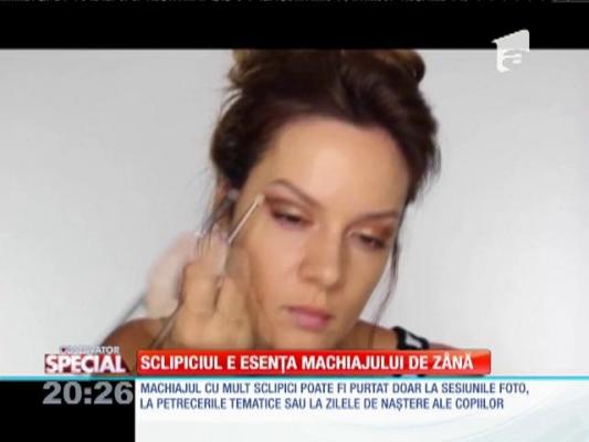 SPECIAL! Sclipiciul e esenţă machiajului de zână