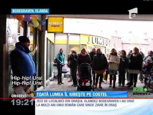 Costel e un nume cu răsunet în Olanda