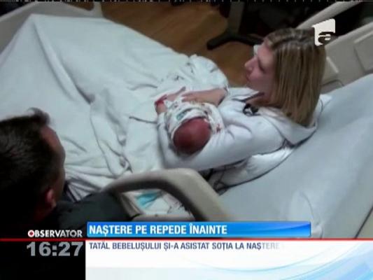 Un copil s-a născut în mașina părinților