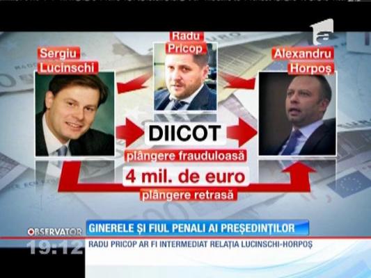 Sergiu Lucinschi, fiul fostului preşedinte al Republicii Moldova, în cătușe