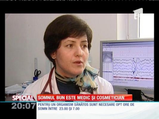Special! Somnul bun este medic și cosmetician