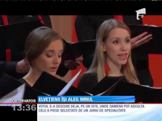 Elveţienii îşi aleg imnul