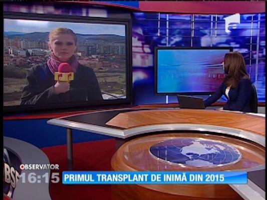 Primul transplant de inimă din 2015