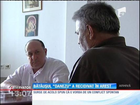 Bătăuşul "Danezu" a recidivat în arest