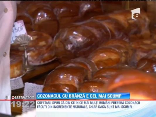 Cozonacul cu brânză, în topul preferinţelor pentru masa de Paşte