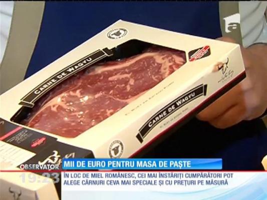 Cine îşi permite plăteşte pentru masa de Paşte cât pentru o garsonieră