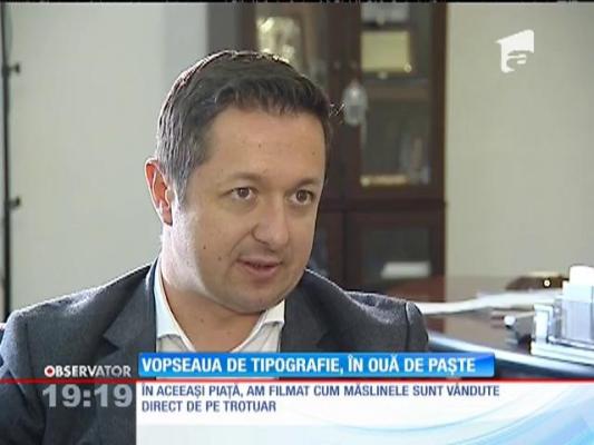 ATENŢIE MARE! Vopseaua de tipografie, în ouă de Paște