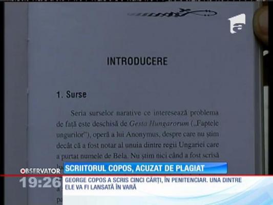 Scriitorul George Copos, acuzat de plagiat