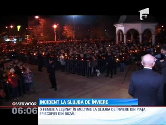Incident la slujba de Înviere