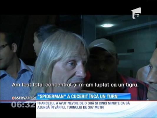 "Spiderman" a cucerit încă un turn